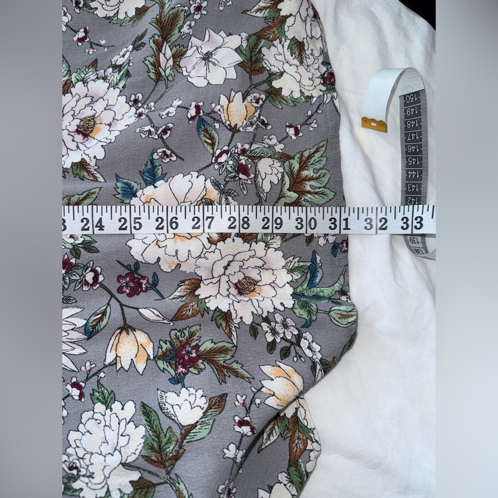 Dress Forum Floral Button Front Mini Dress size‎ Small - Picture 5 of 11